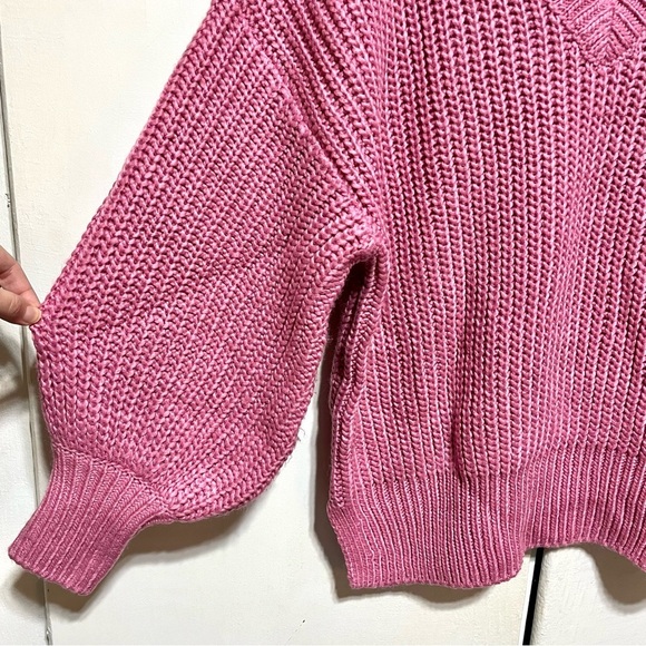 Cinq a Sept Antonella Sweater in Wild Orchid, Size Small - Picture 6 of 14